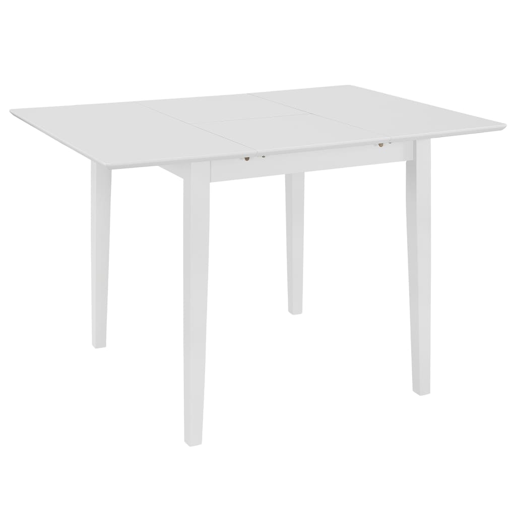 3 Pcs conjunto de jantar MDF branco