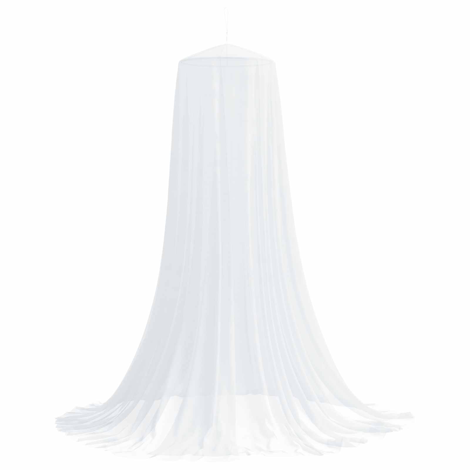 Rede mosquiteira para cama 3 unid. 156 mesh branco ⌀56 x 220 cm
