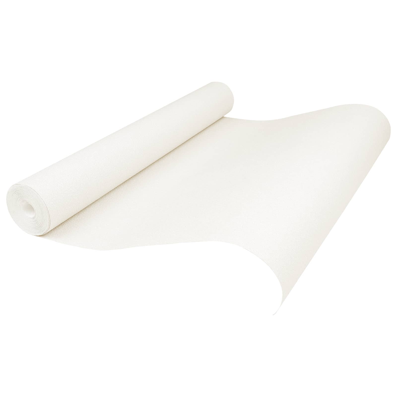 Papel de parede 3d sólido riscas branco creme 10 x 0,53 m