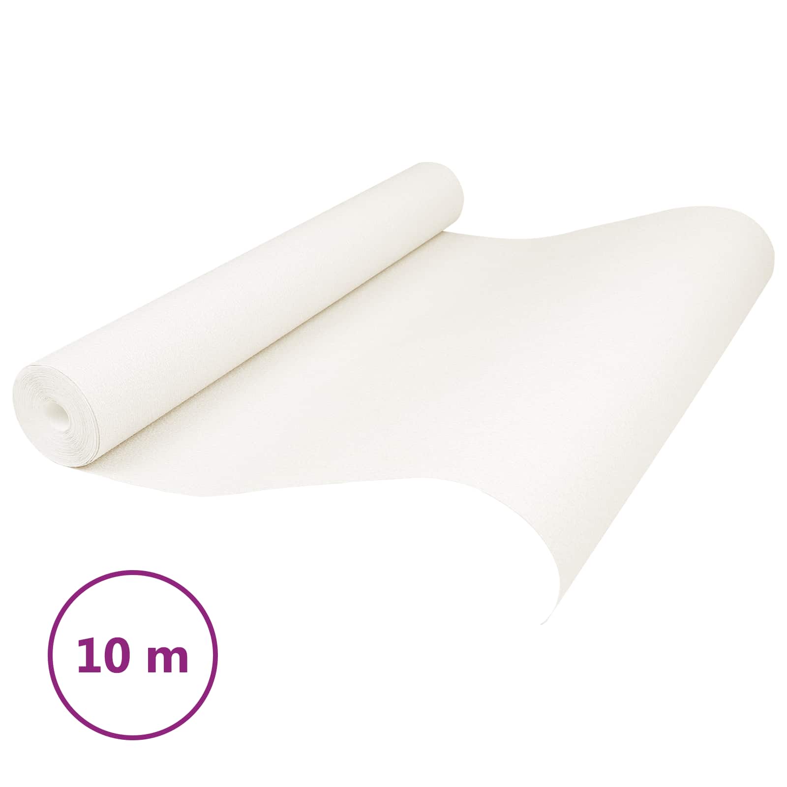 Papel de parede 3d sólido riscas branco creme 10 x 0,53 m