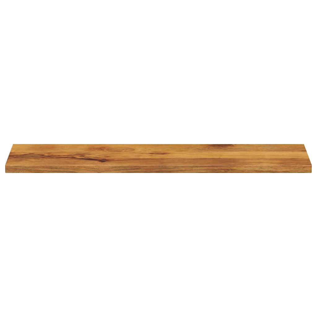 Tampo de mesa retangular 100x20x3,8 cm mangueira maciça