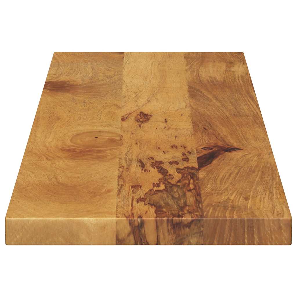 Tampo de mesa retangular 100x20x3,8 cm mangueira maciça