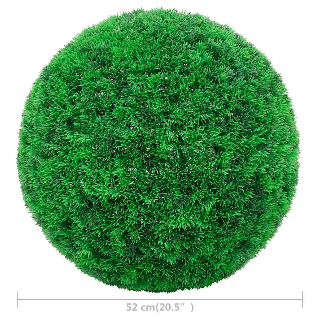 Bolas de buxo artificiais 2 pcs 52 cm