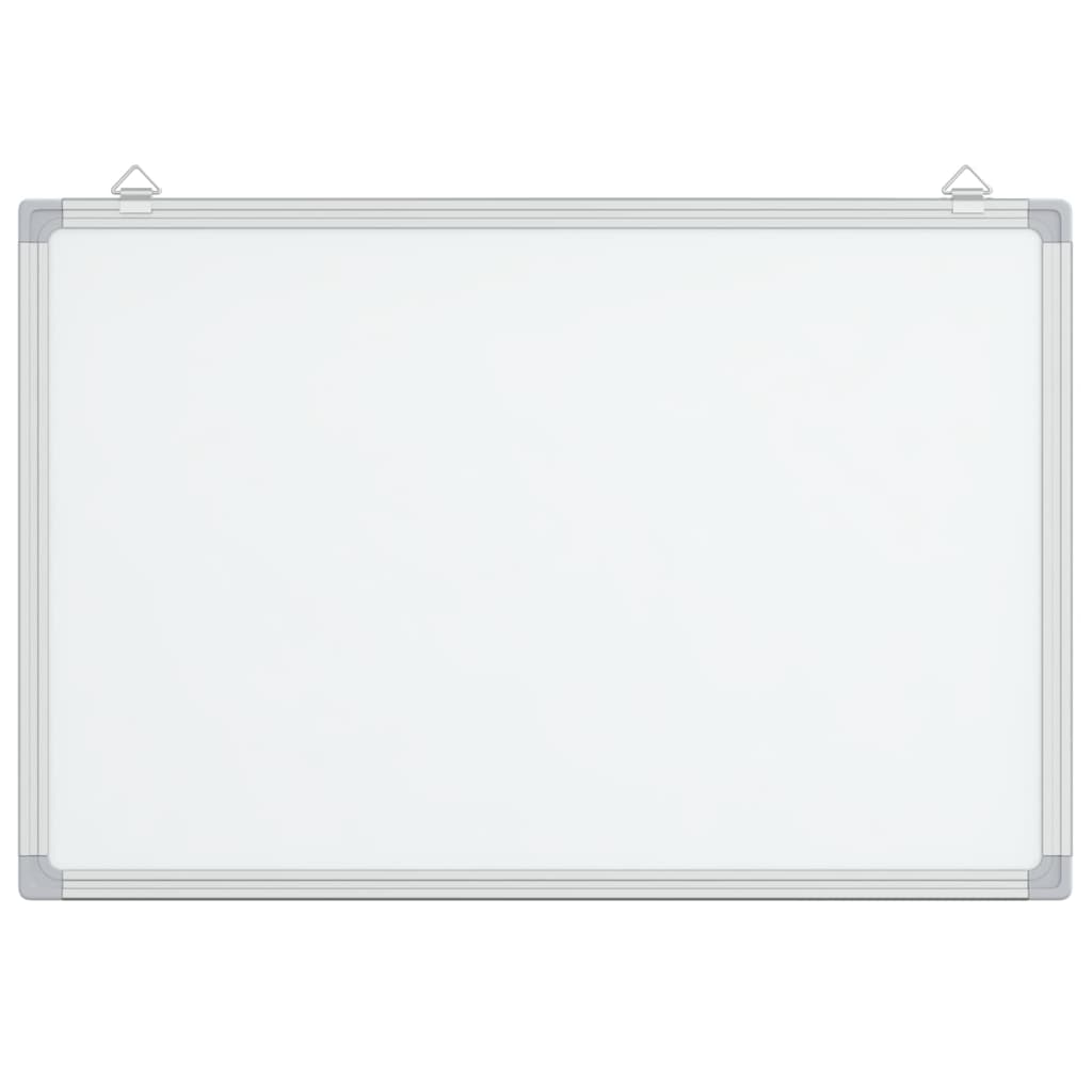 Quadro branco magnético 60x40x1,7 cm alumínio