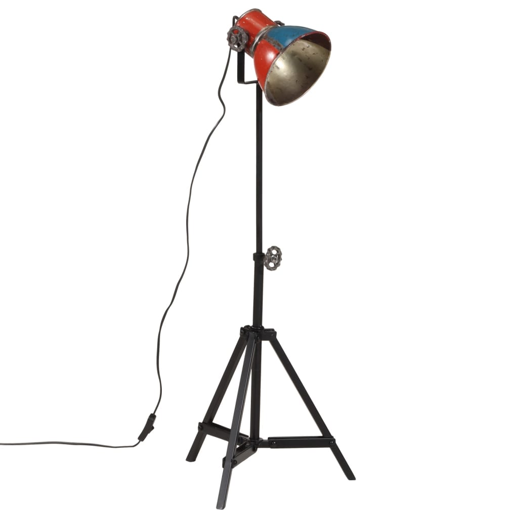Candeeiro de pé 25 w 35x35x65/95 cm e27 multicolorido