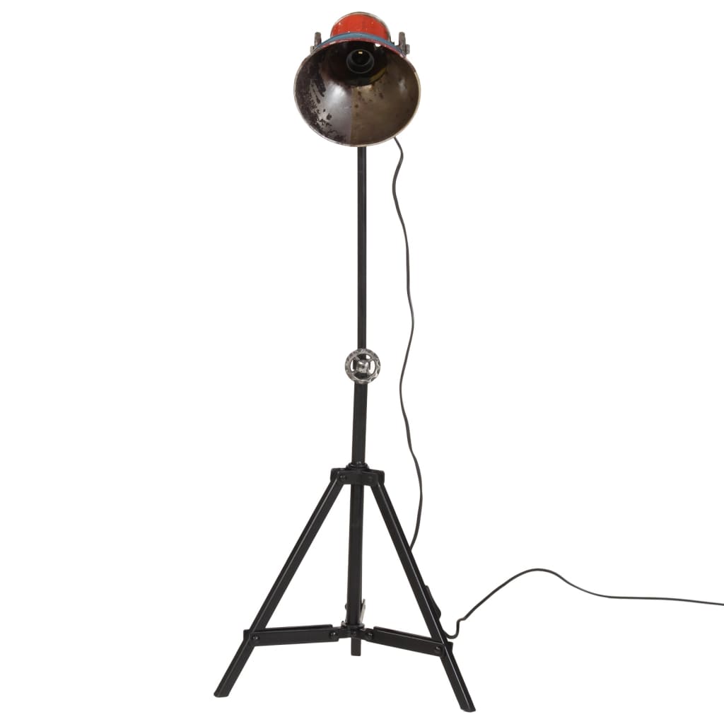 Candeeiro de pé 25 w 35x35x65/95 cm e27 multicolorido