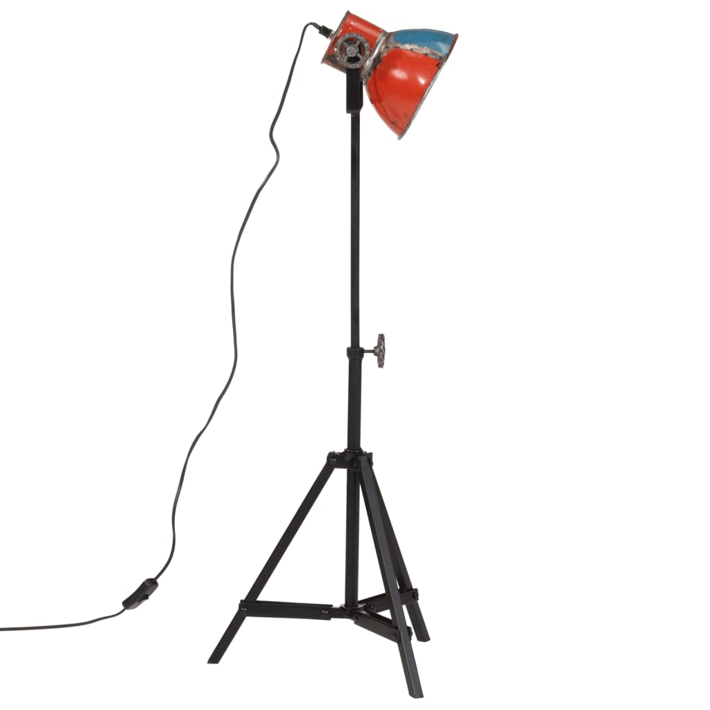 Candeeiro de pé 25 w 35x35x65/95 cm e27 multicolorido