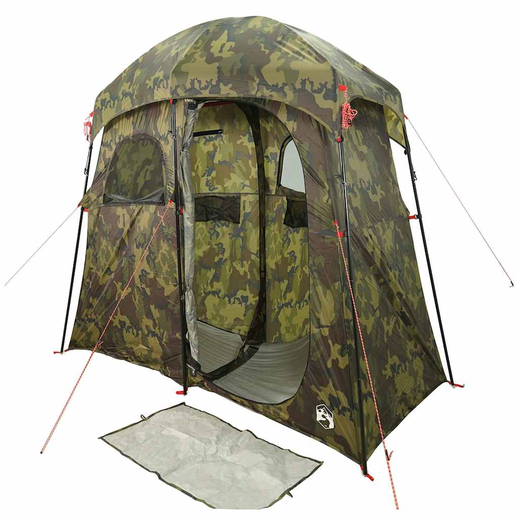 Tenda para duche para 2 pessoas impermeável camuflagem