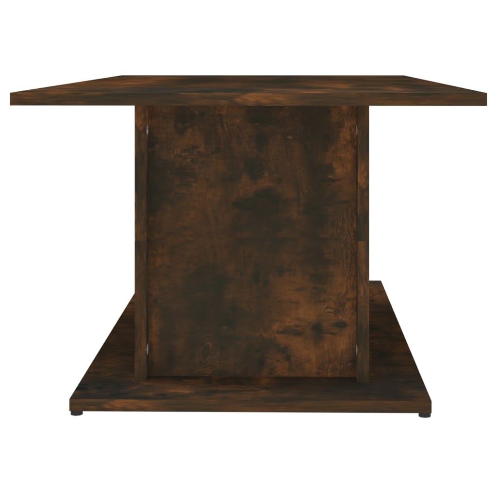Mesa de centro 102x55,5x40 cm derivados madeira carvalho fumado