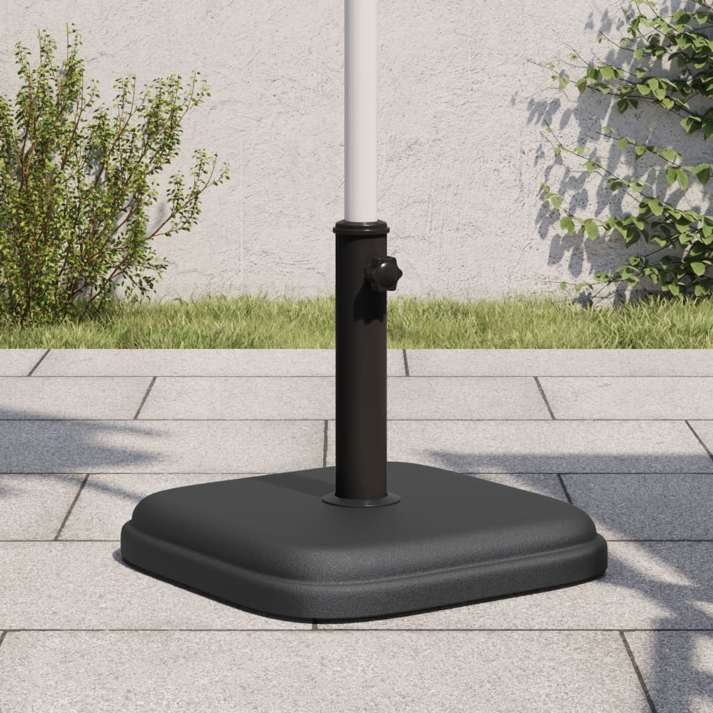 Base de guarda-sol para postes de ø32/35/38 mm 11 kg quadrado