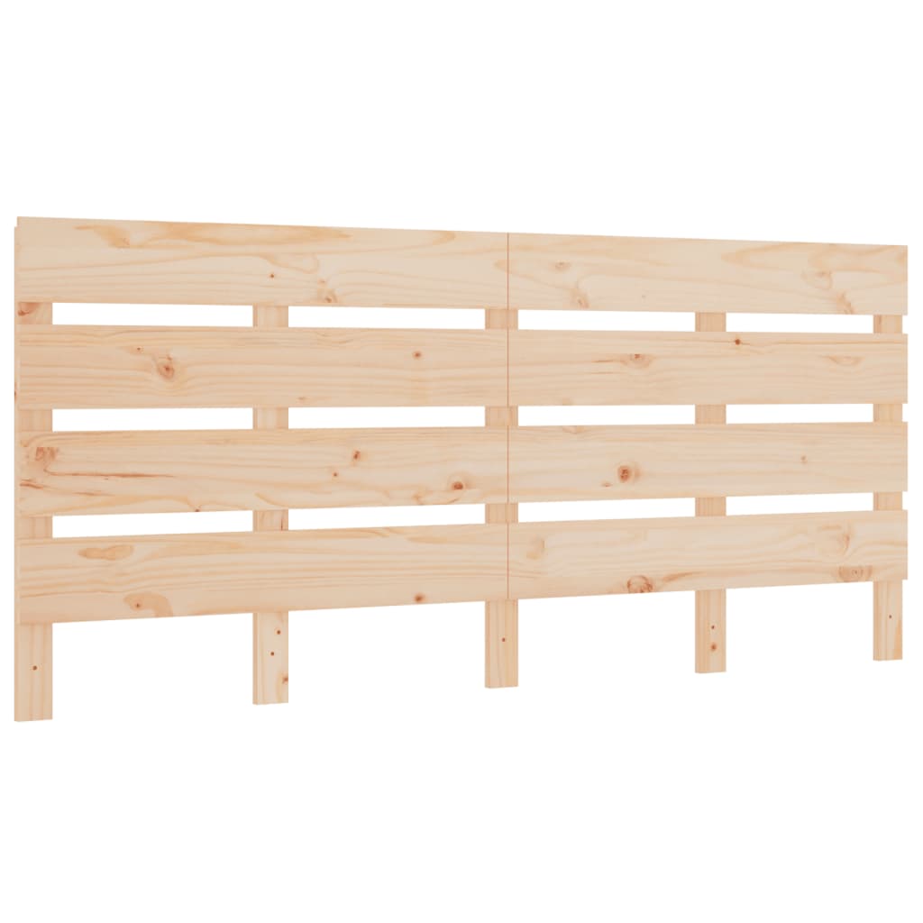 Cabeceira de cama 120x3x80 cm pinho maciço