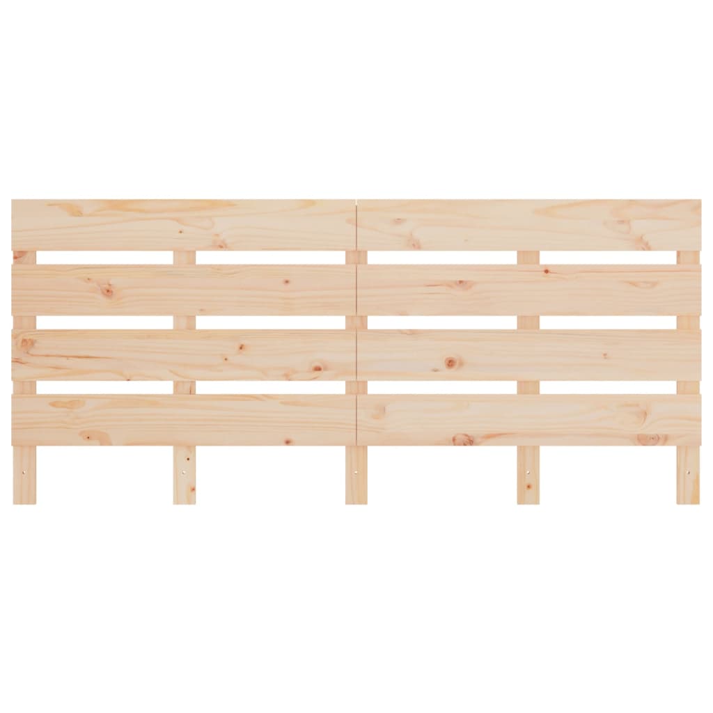 Cabeceira de cama 120x3x80 cm pinho maciço