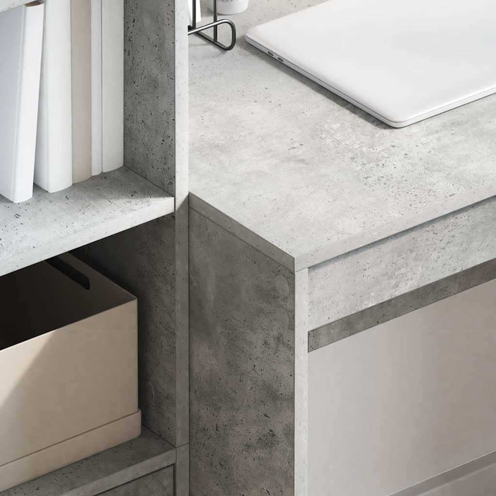 Mesa cinzento 90 x 50 x 76 cm