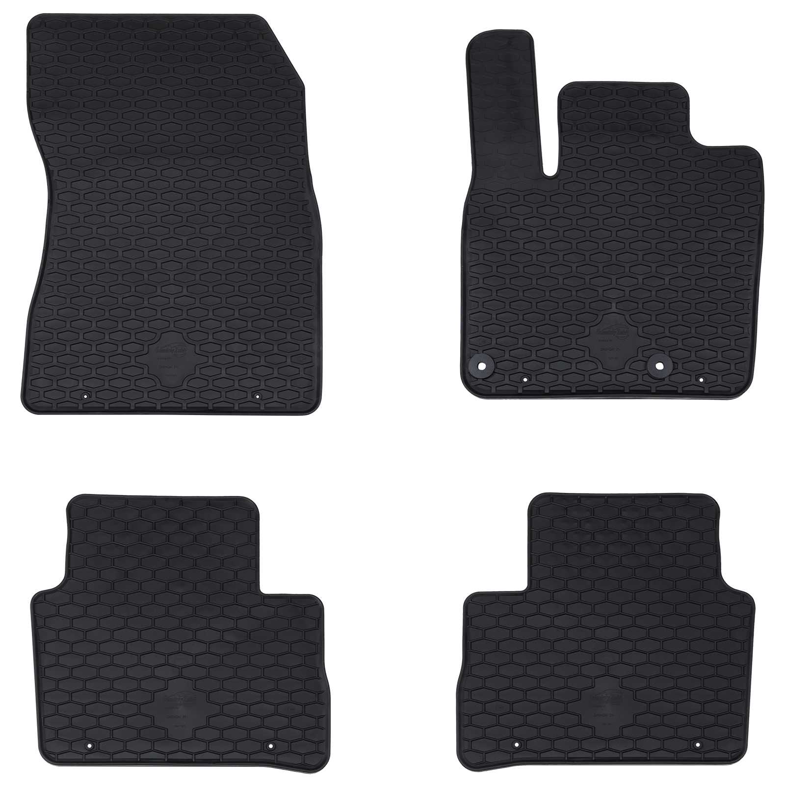 Tapete de carro 4 unid. adequado para nissan qashqai 2021-