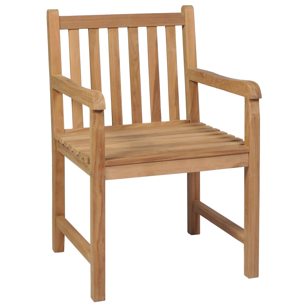 Cadeiras de jardim c/ almofadões verdes 2 pcs teca maciça