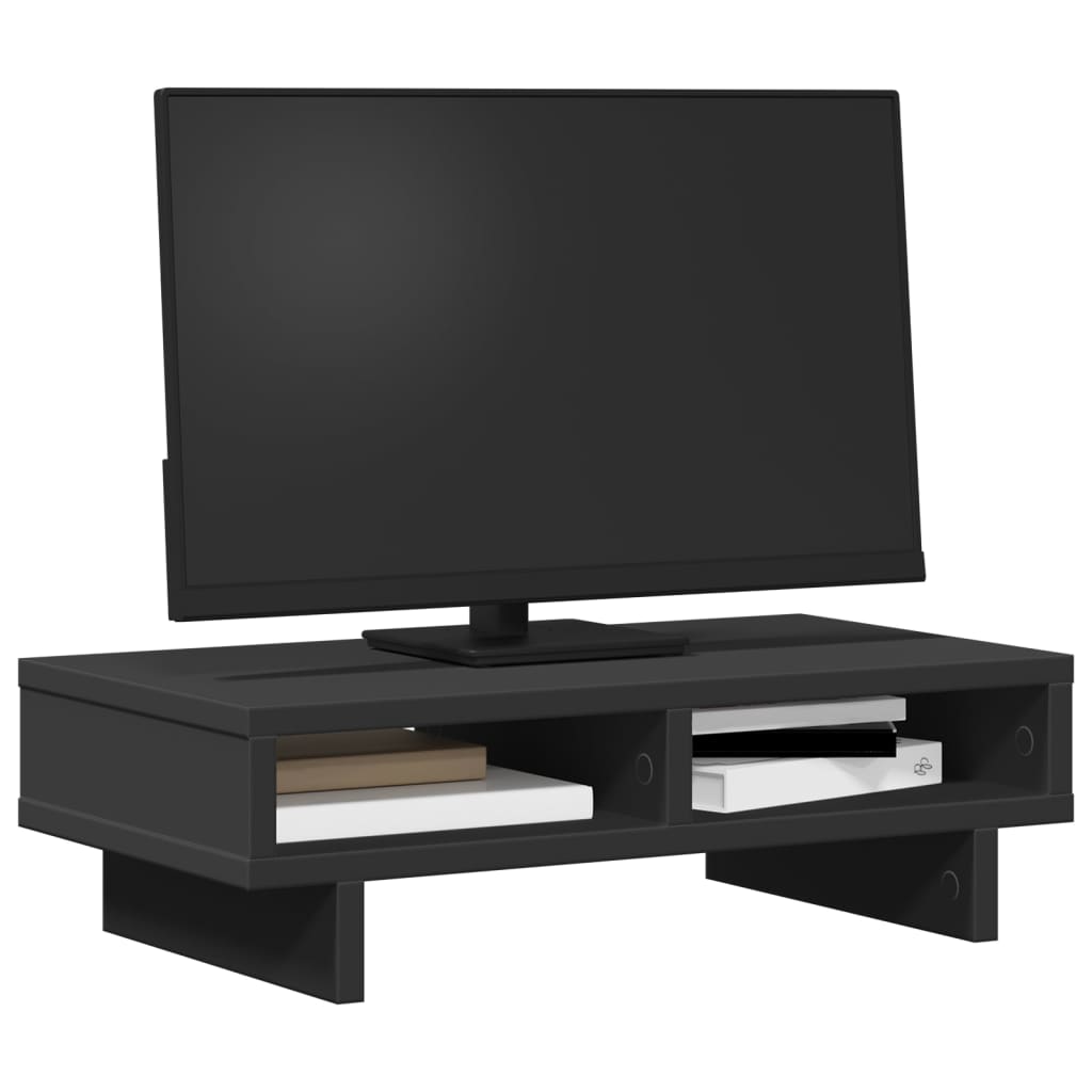Suporte para monitor 50x27x15 cm derivados de madeira preto