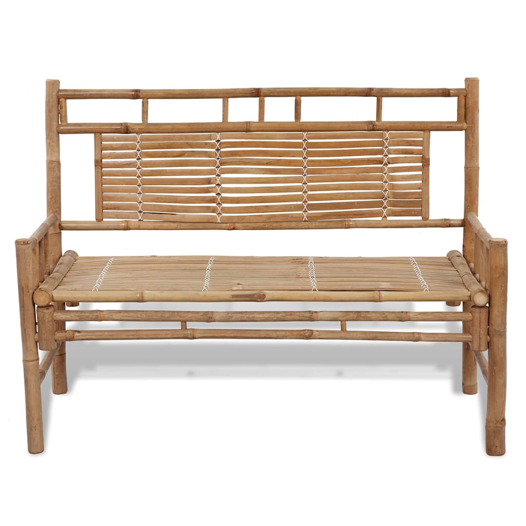 Banco de jardim 120 cm bambu