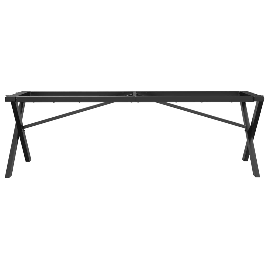 Pernas para mesa de centro estrutura em x aço
