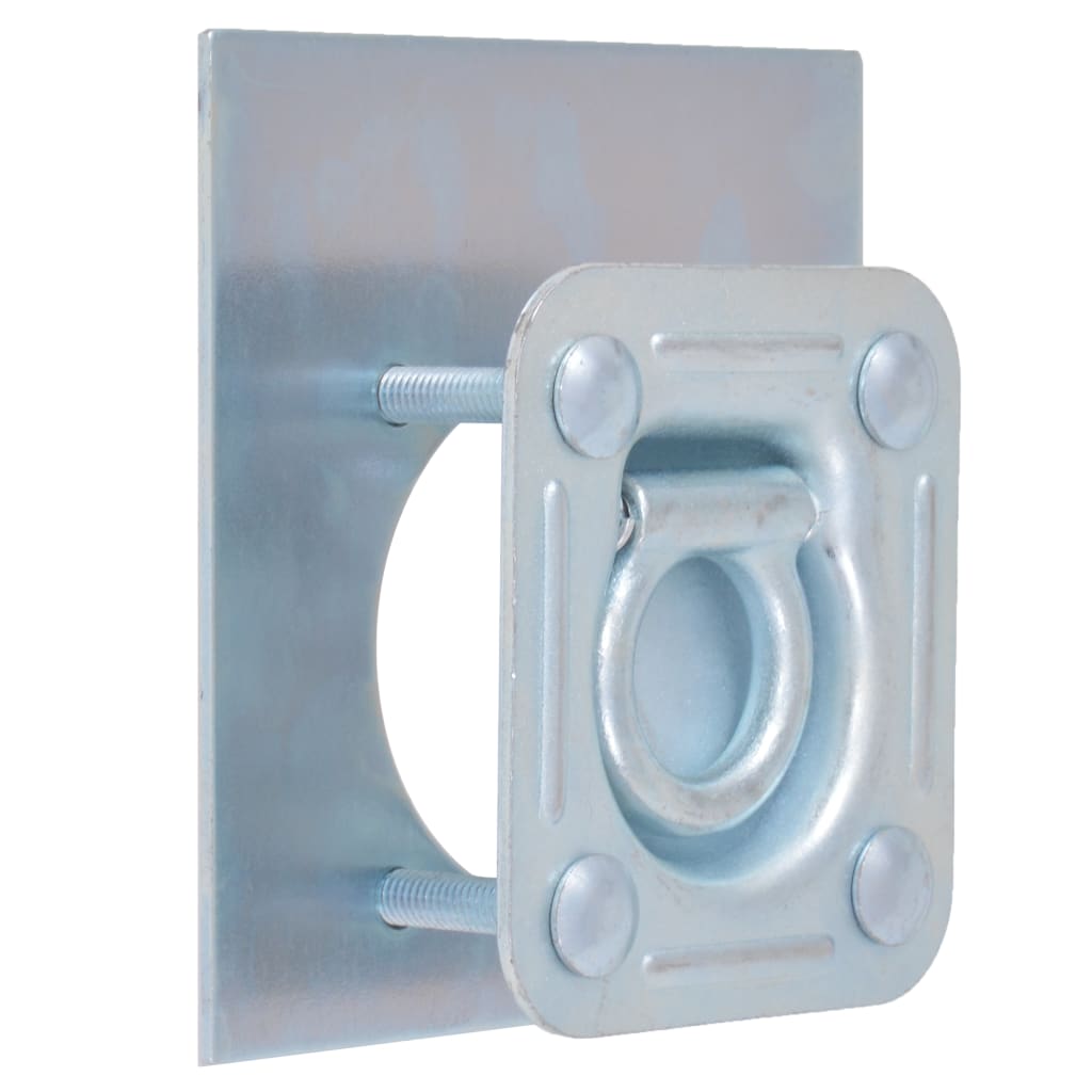 Anéis de fixação para atrelados 6 pcs aço galvanizado 2000 kg