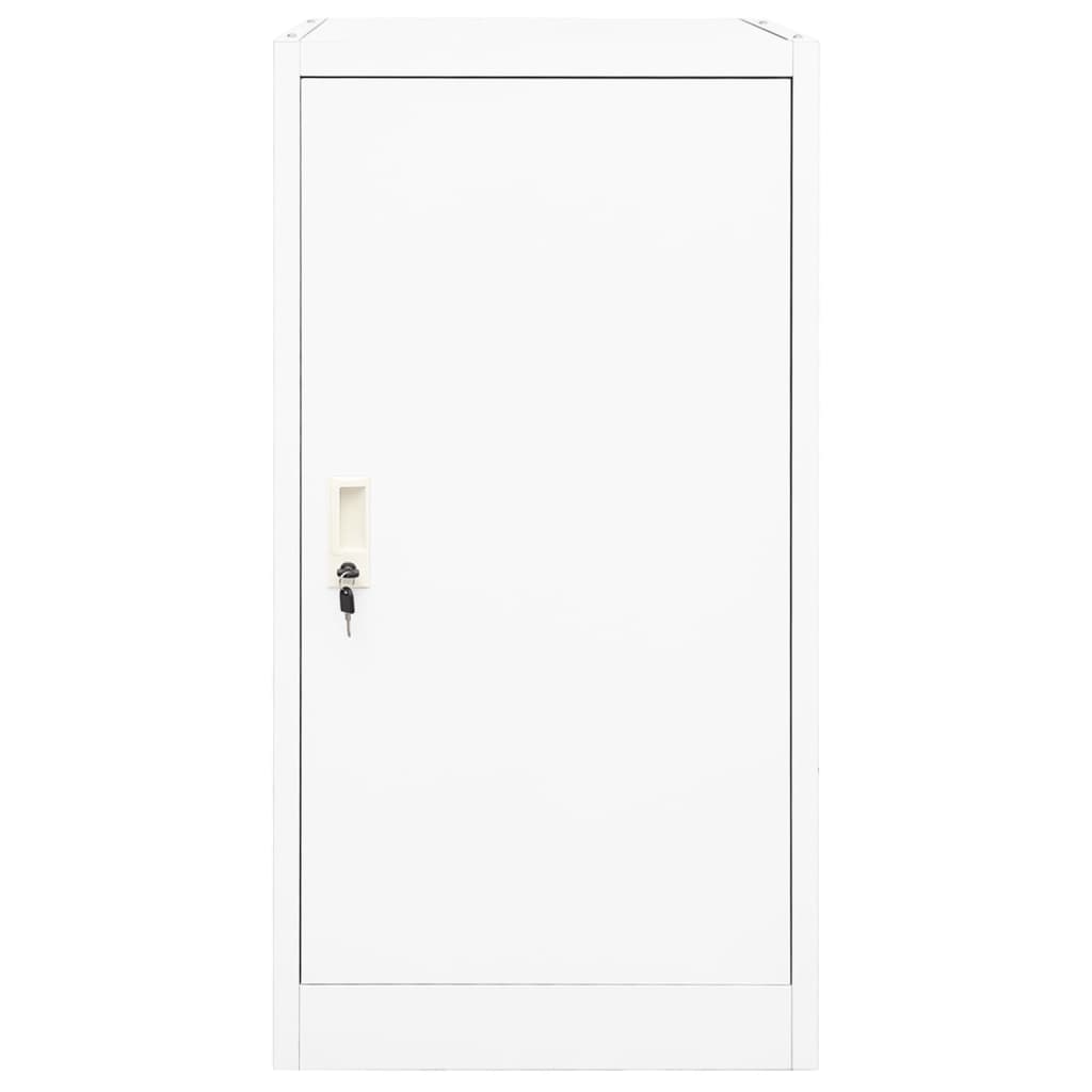 Armário para selas 53x53x105 cm aço branco