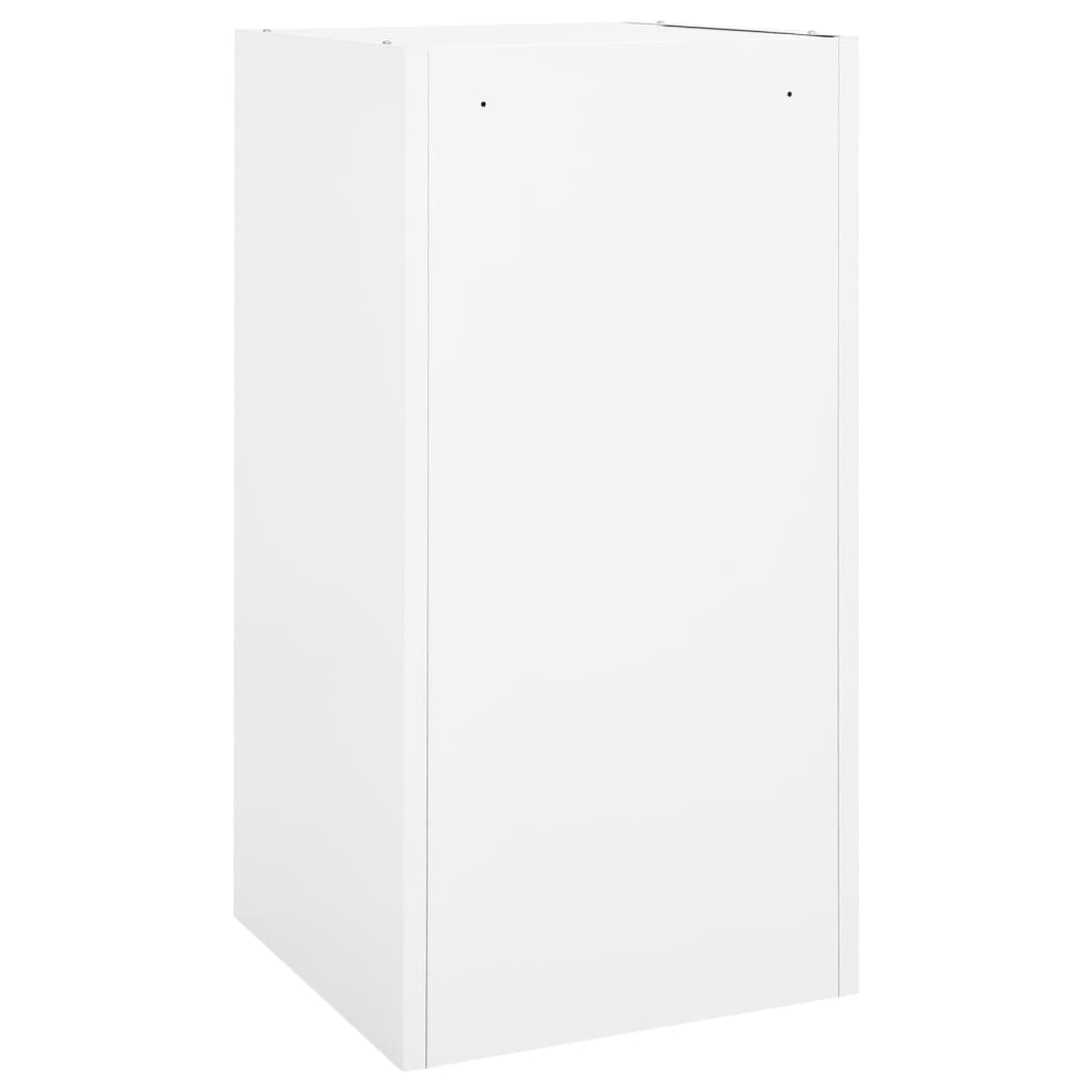 Armário para selas 53x53x105 cm aço branco