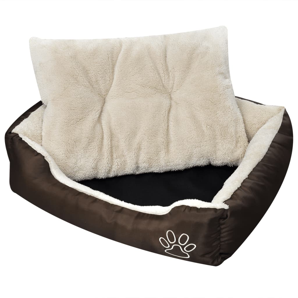 Cama para cães quente com almofadão acolchoado s