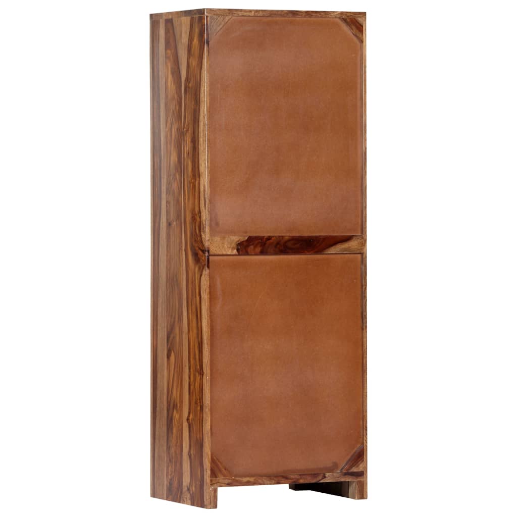 Móvel lateral 40x30x110 cm madeira acácia maciça