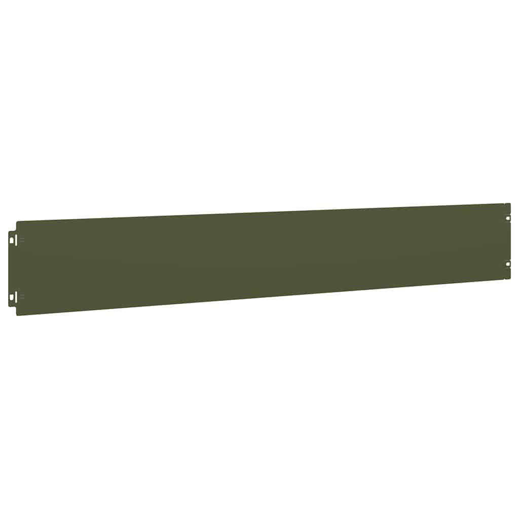 Orlas relva 50 pcs verde azeitona 15x103 cm aço laminado a frio