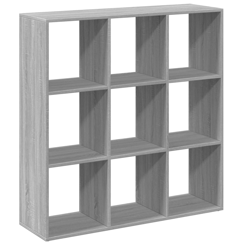 Estante divisória 102x29x103,5 cm deriv. madeira cinza sonoma