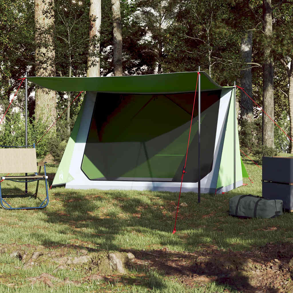 Tenda de campismo para 2 pessoas tecido impermeável verde