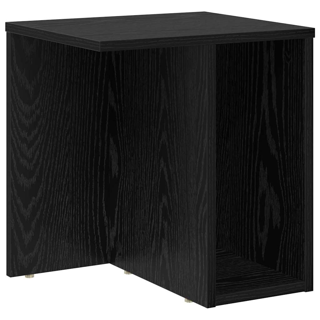 Mesa de apoio carvalho preto 37 x 32 x 40 cm