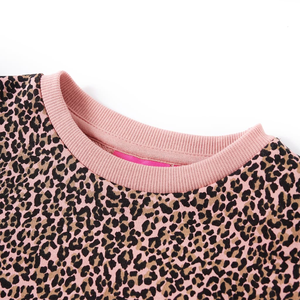 Vestido de criança rosa-médio 92