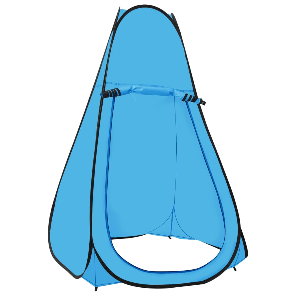 Tenda de duche azul