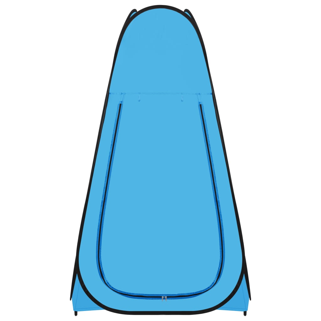 Tenda de duche azul