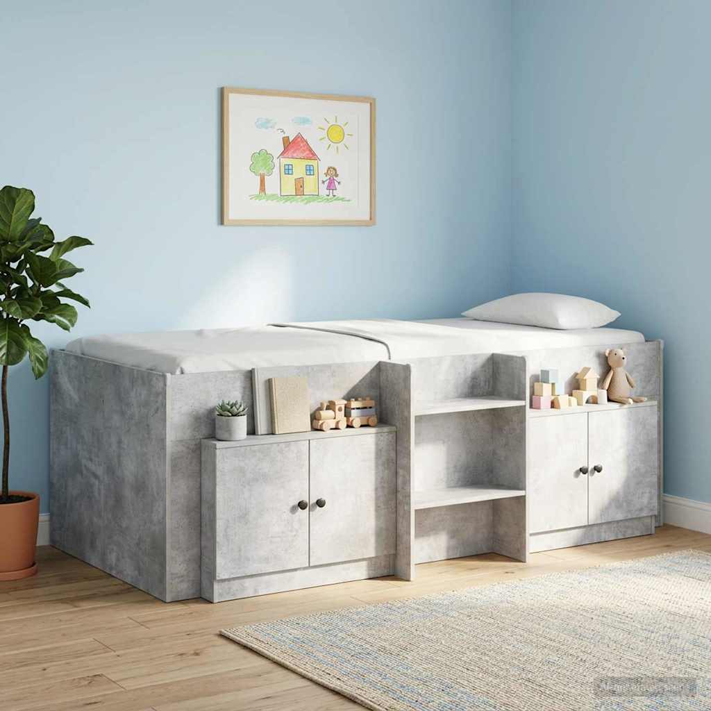 Armário de armazenamento para cama loft 2 unid.