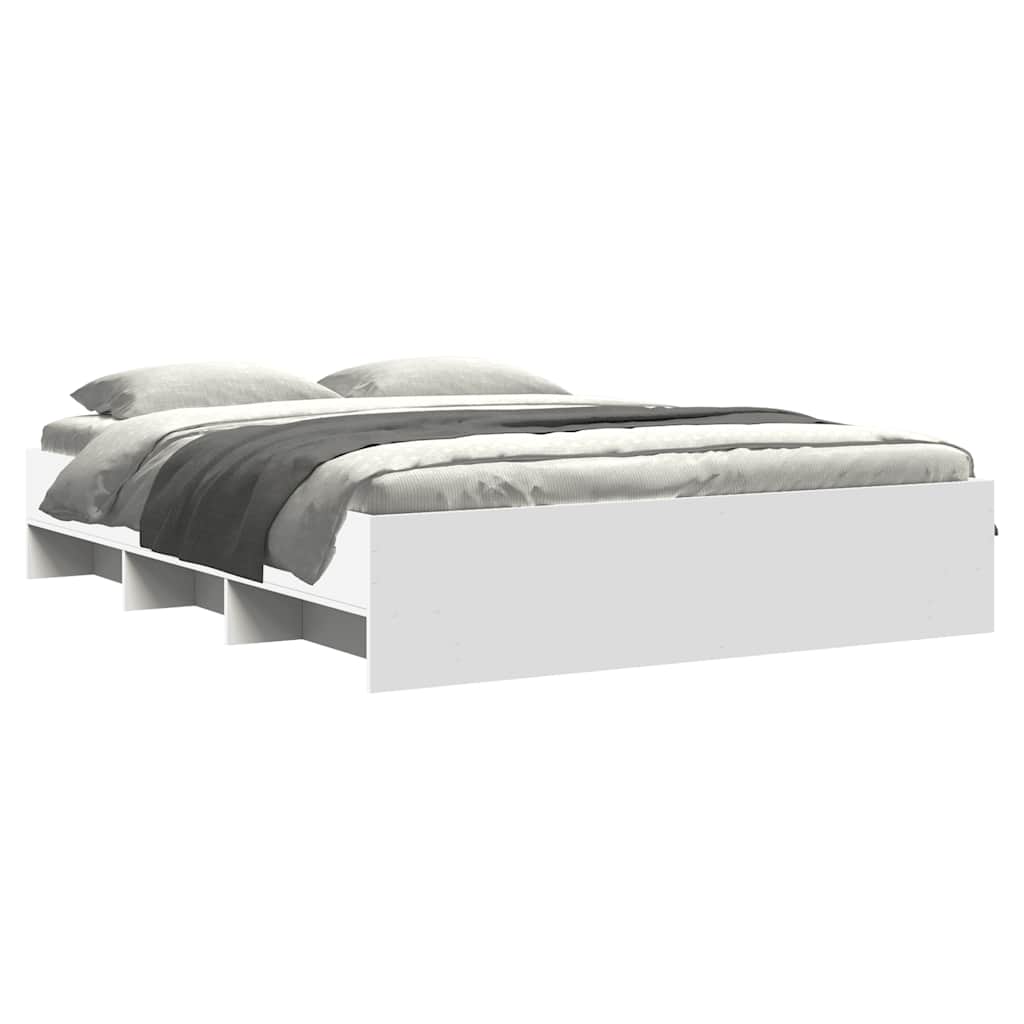 Estrutura de cama sem colchão 160x200 cm branco