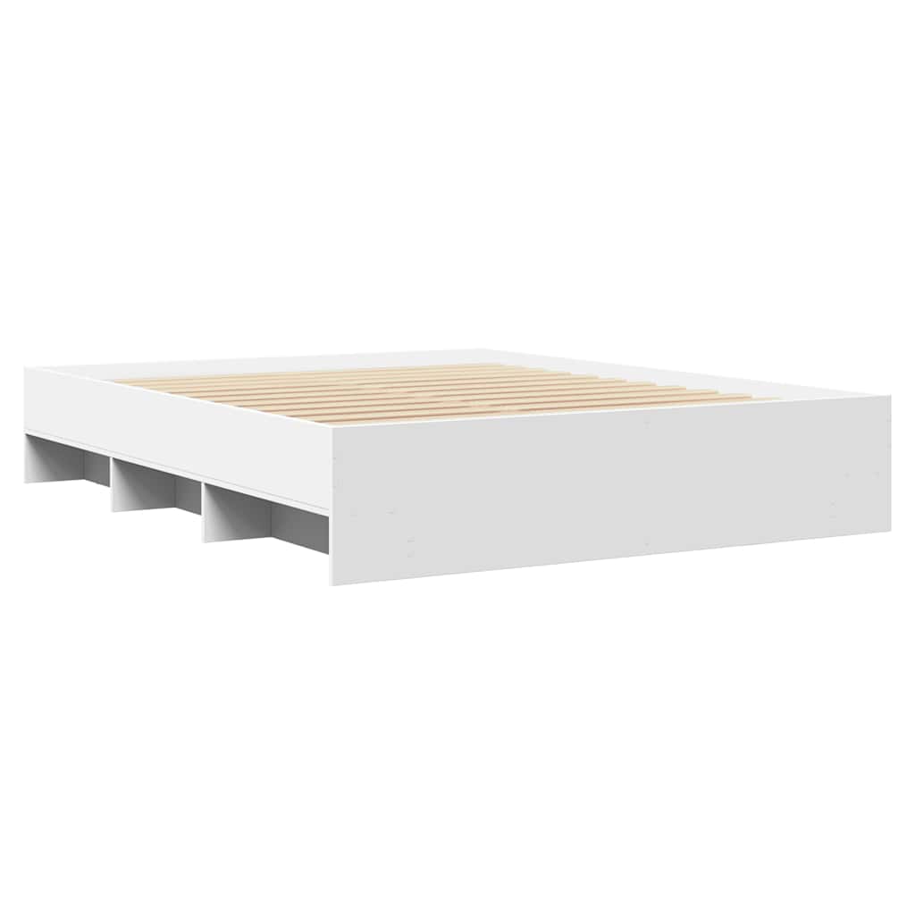 Estrutura de cama sem colchão 160x200 cm branco