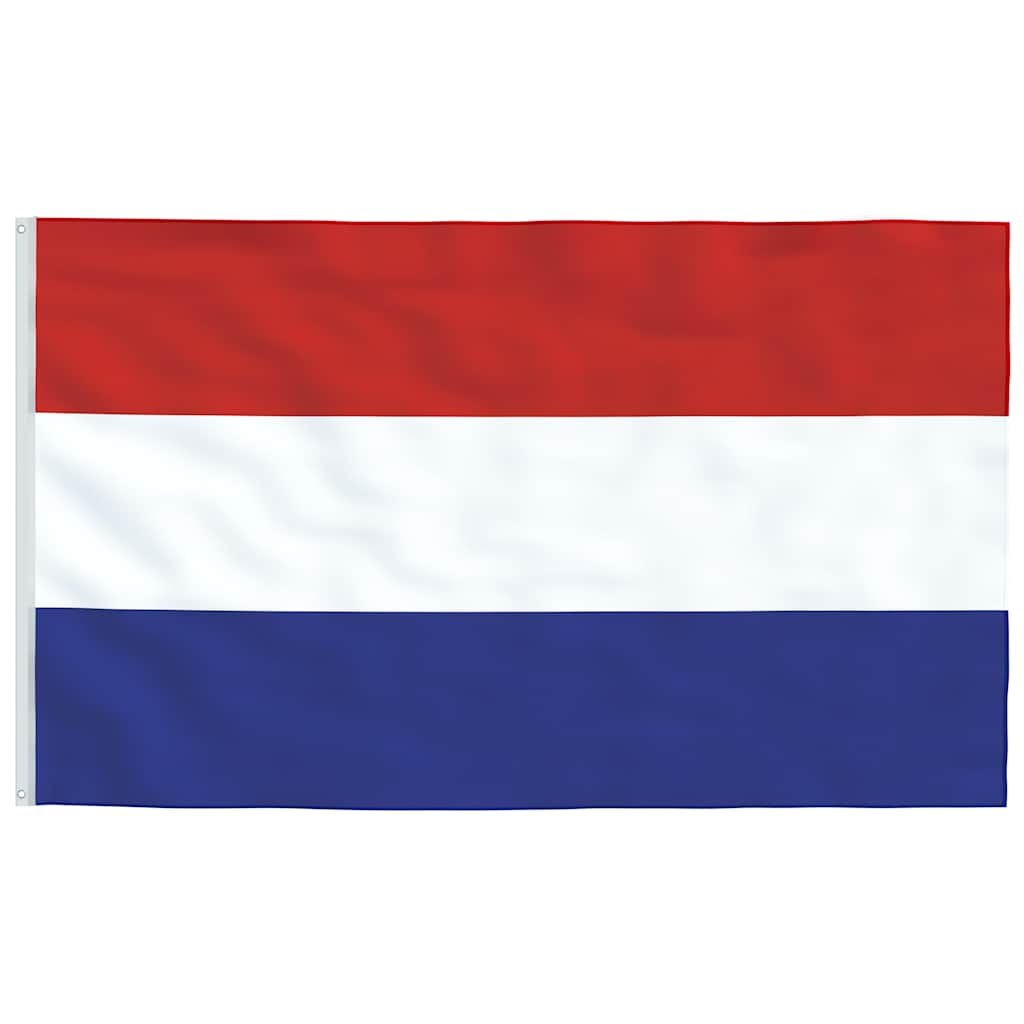 Bandeira dos países baixos e mastro 5,5 m alumínio