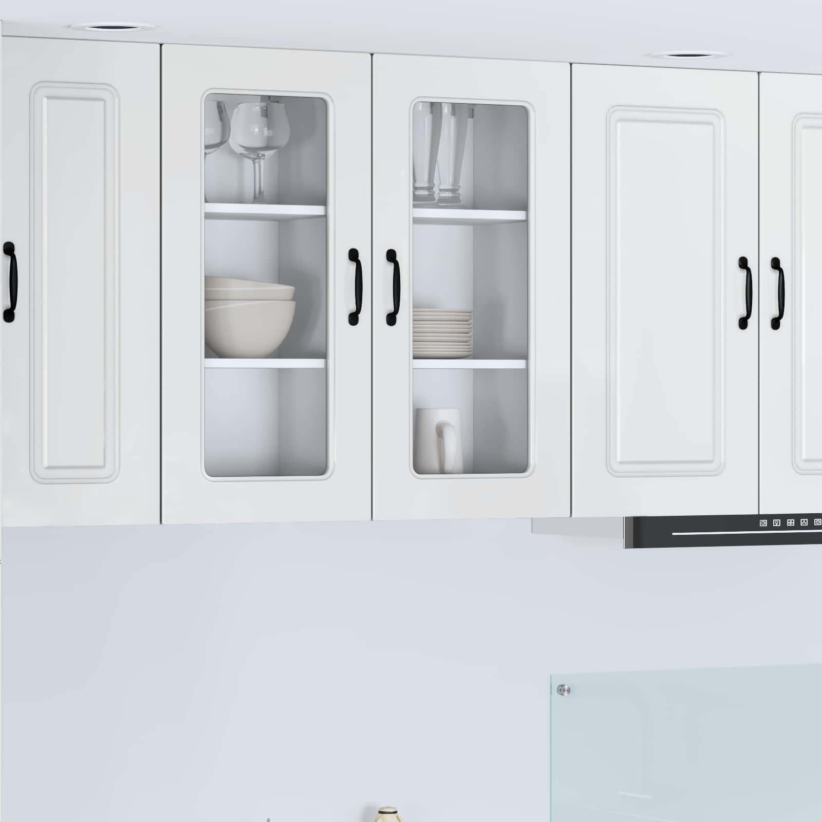 Painel de lava-louça kalmar branco brilhante 40 x 31 x 80 cm