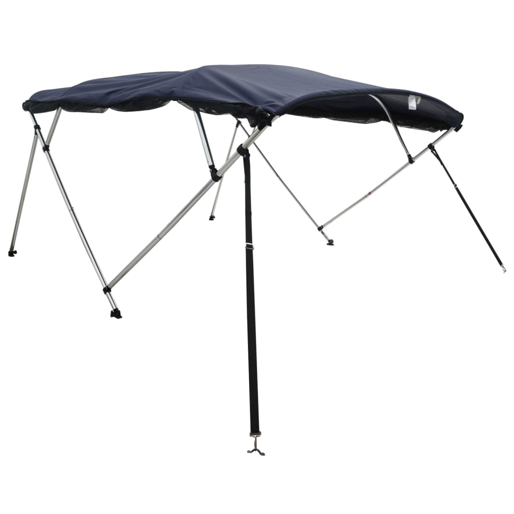 Toldo 4 arcos bimini paredes malha laterais 243x(200-213)x137cm