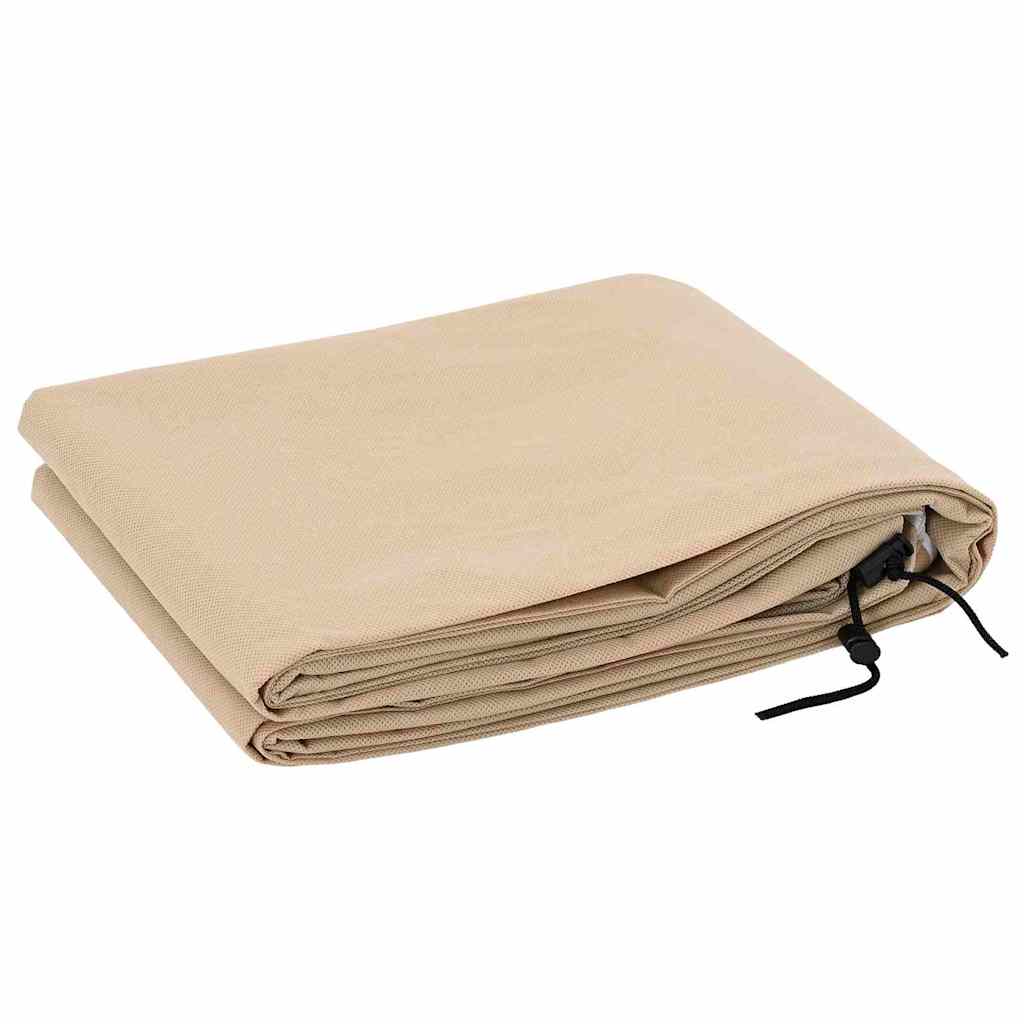 Capas de fleece para proteção contra geada 5 unid. bege