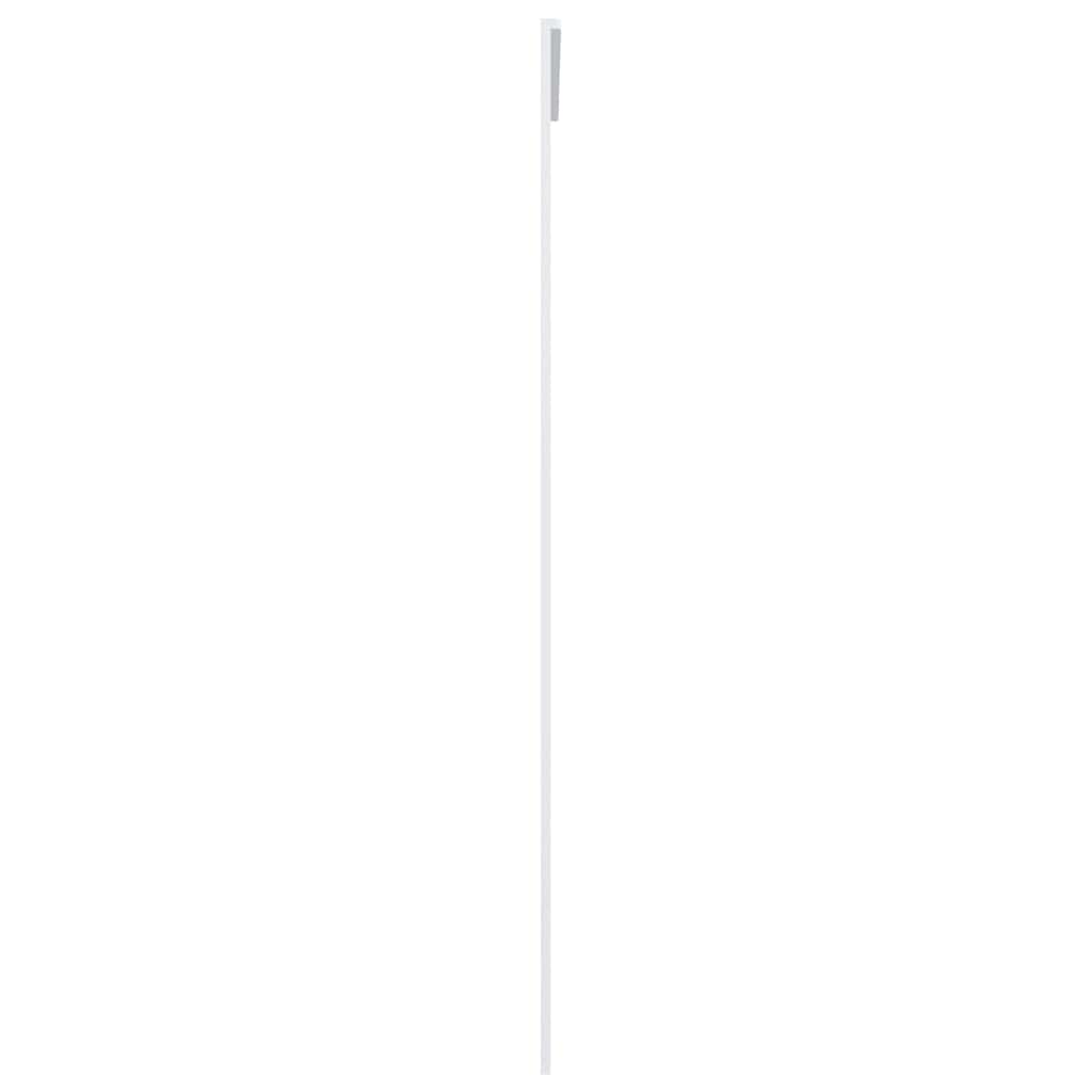 Porta deslizante em vidro esg e alumínio 102,5x205 cm branco