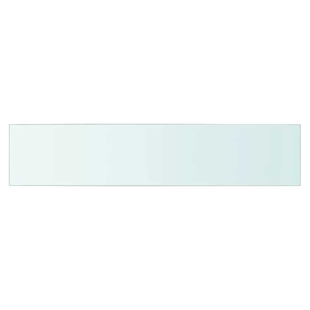 Prateleiras 2 pcs 70x15 cm vidro transparente