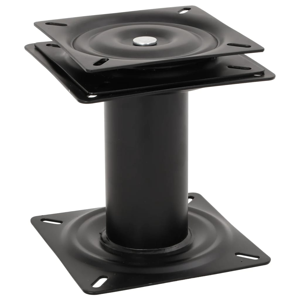 2 Pcs pedestais para banco de barco giratórios a 360° aço