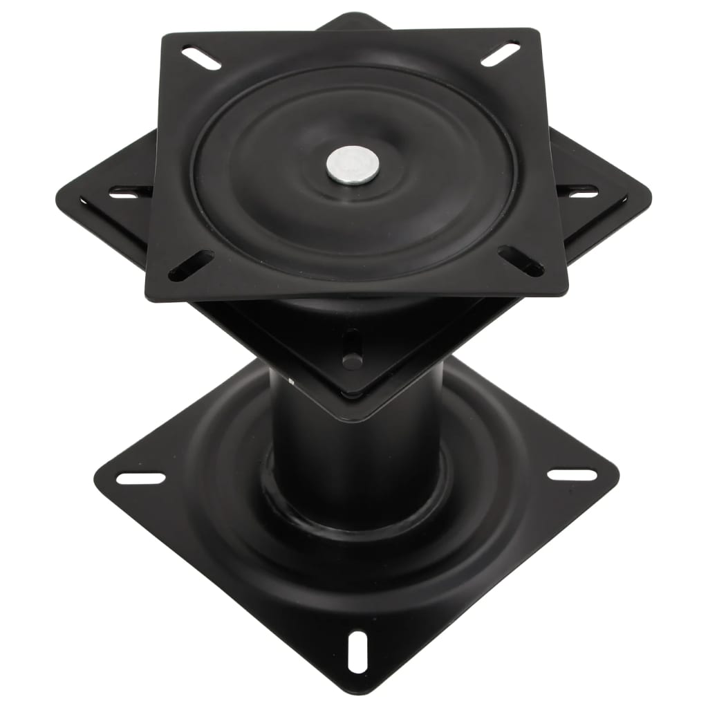 2 Pcs pedestais para banco de barco giratórios a 360° aço
