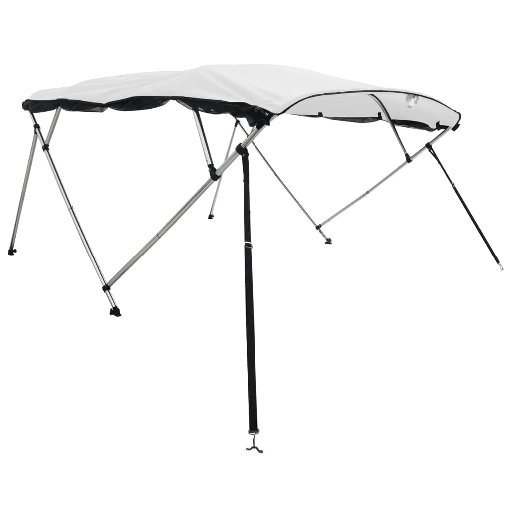Toldo 4 arcos bimini paredes malha laterais 243x(185-198)x137cm