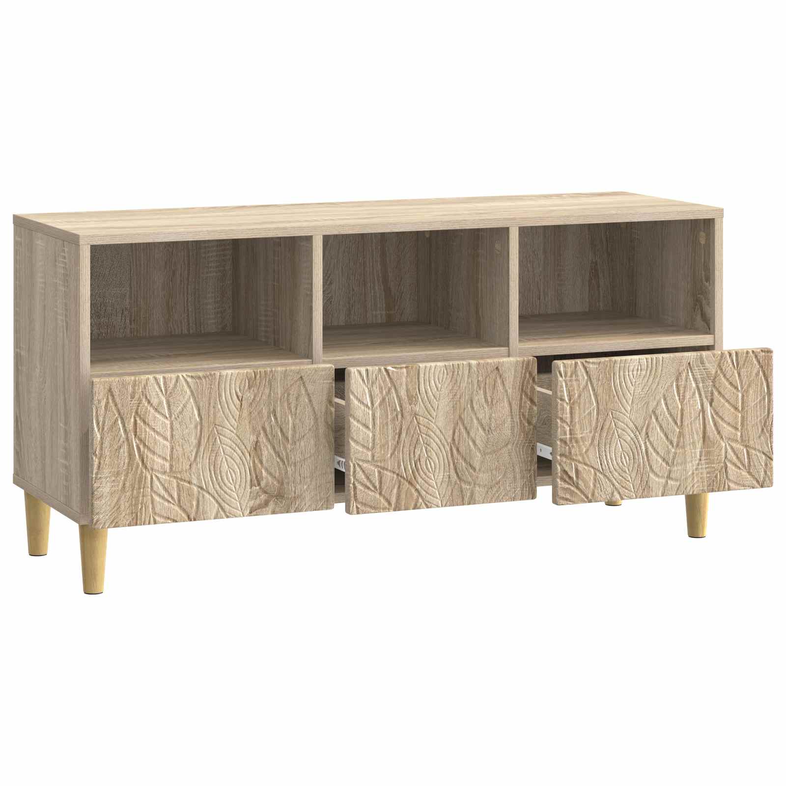 Gabinete para TV 102 x 34,5 x 50 cm carvalho sonoma