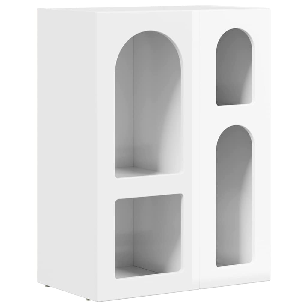 Buffet elst branco brilhante 59 x 35 x 80.5 cm