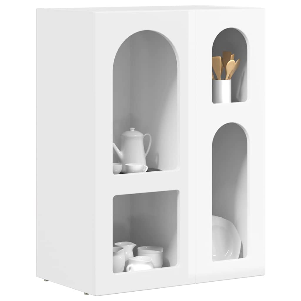 Buffet elst branco brilhante 59 x 35 x 80.5 cm