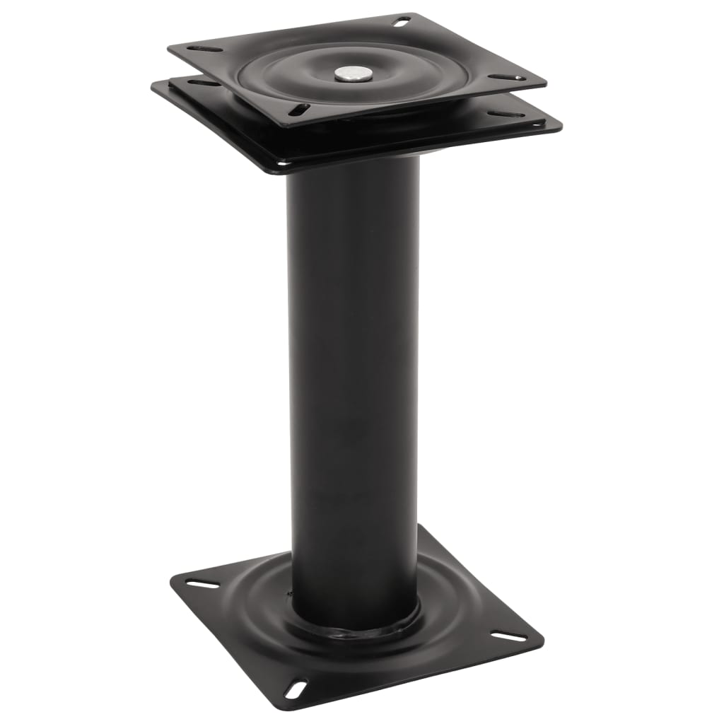 2 Pcs pedestais para banco de barco giratórios a 360° aço